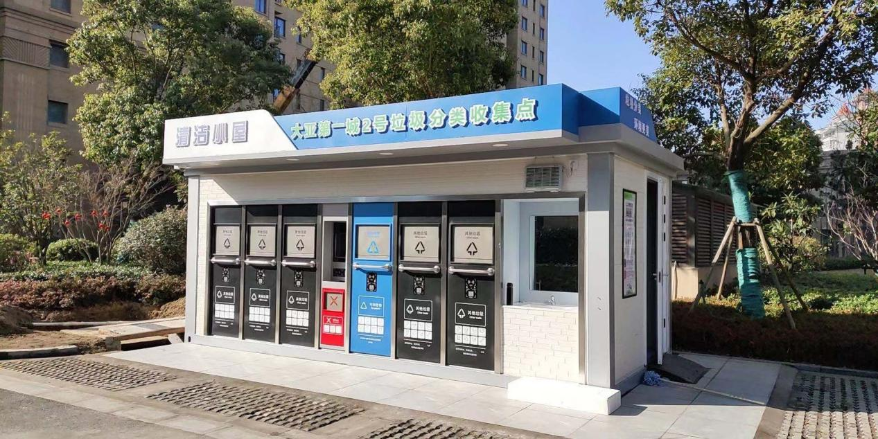 華展貓先生，智能垃圾分類房，垃圾分類屋，環(huán)保屋，垃圾分類收集房