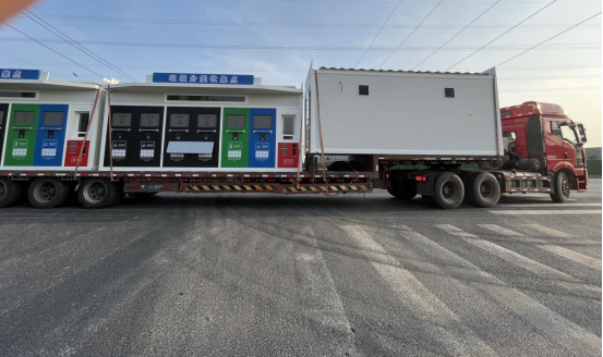 華展貓先生，智能分類垃圾房，小區(qū)垃圾分類解決方案