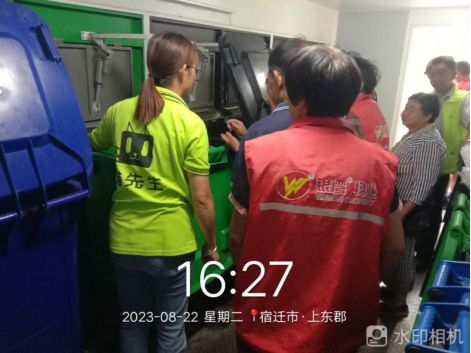 貓先生垃圾分類項目，垃圾分類運營活動，社區(qū)垃圾分類，示范小區(qū)