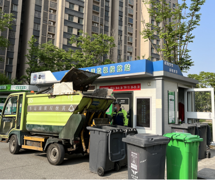 貓先生智能垃圾房，社區(qū)垃圾分類站，小區(qū)垃圾集中投放點(diǎn)生產(chǎn)廠家