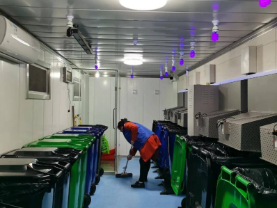 貓先生智能垃圾房，社區(qū)垃圾分類站，小區(qū)垃圾集中投放點(diǎn)生產(chǎn)廠家