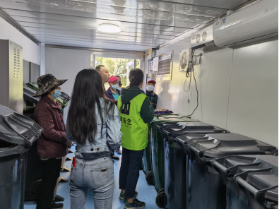 貓先生智能垃圾分類房，社區(qū)垃圾分類收集點，生活垃圾投放房生產廠家