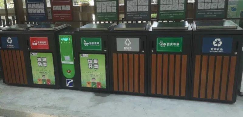 貓先生智能垃圾分類亭，定時定點垃圾收集點 ，垃圾亭生產(chǎn)廠家