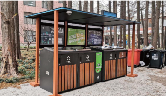 貓先生智能垃圾分類亭價格，定時定點垃圾收集點 ，垃圾亭生產廠家