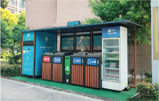 貓先生智能垃圾分類亭價格，定時定點垃圾收集點 ，垃圾亭生產廠家