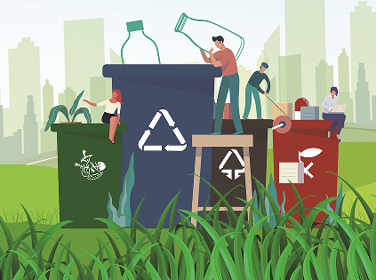 智能分類垃圾房，清潔小屋，垃圾分類收集站生產(chǎn)廠家