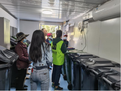 智能分類垃圾房，清潔小屋，垃圾分類收集站生產廠家