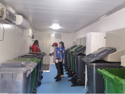 智能分類垃圾房，清潔小屋，垃圾分類收集站生產(chǎn)廠家