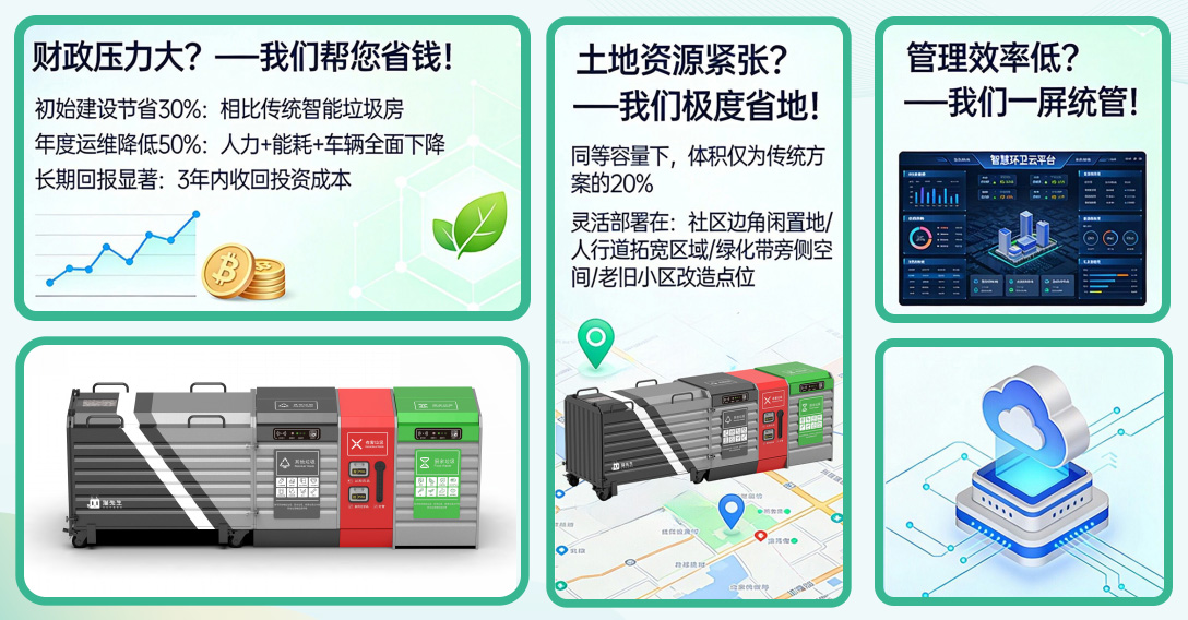 貓先生垃圾分類，垃圾分類設(shè)備廠家，垃圾房，垃圾分類房