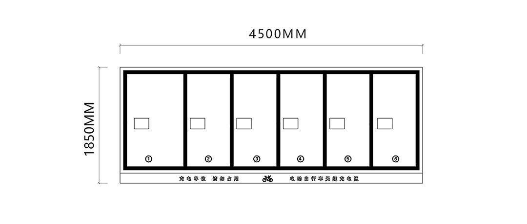 電動(dòng)自行車無線充電，兩輪車充電樁，一拖六充電，共享單車補(bǔ)電，電動(dòng)車分時(shí)租賃