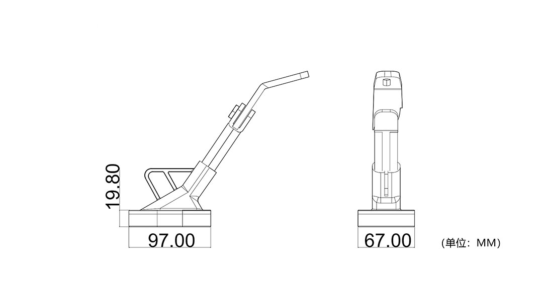充電腳撐，無線充電腳撐，電動車充電腳撐，無線充電配件
