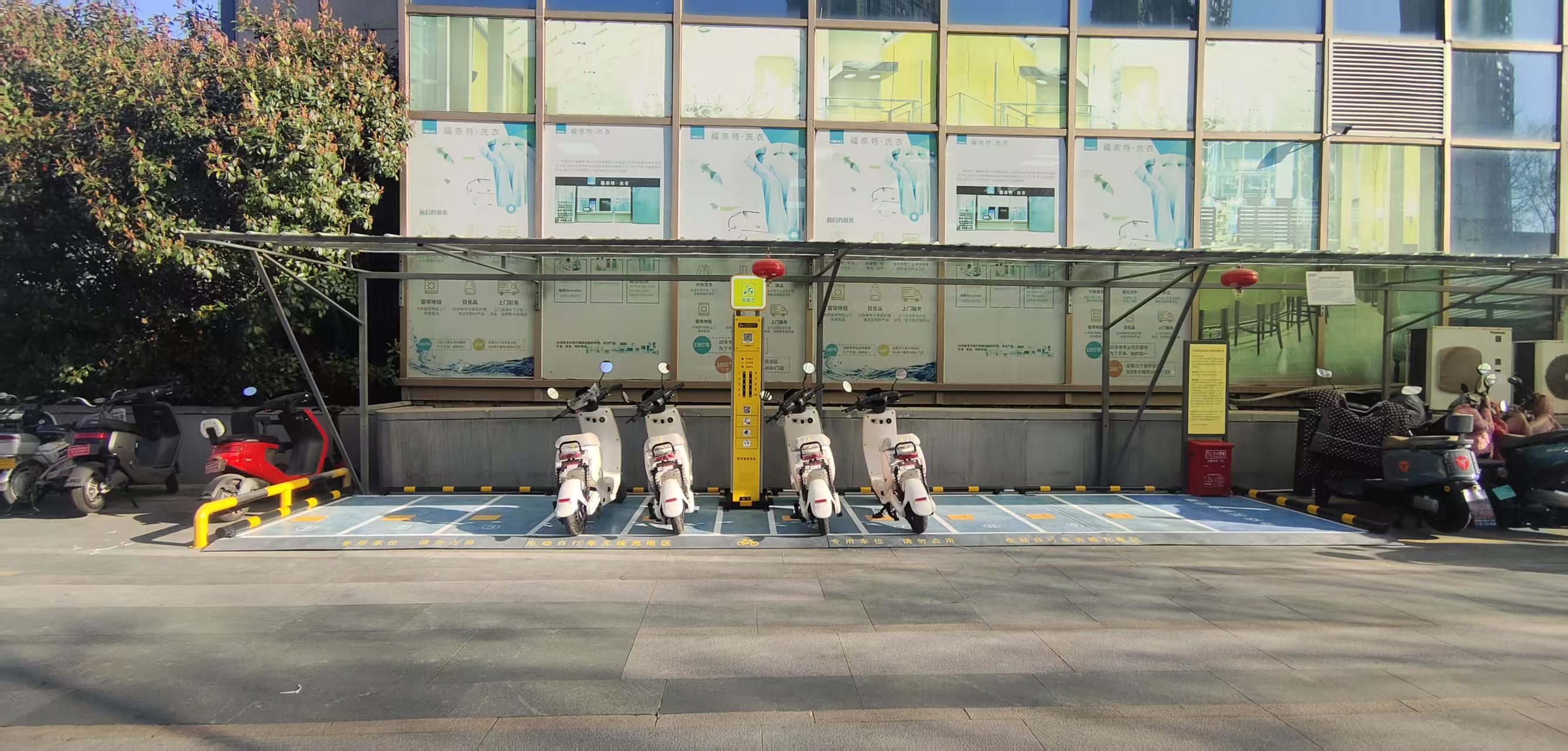 電動自行車無線充電樁，電動車自行車無線充電，兩輪車無線充電，電動自行車無線充電